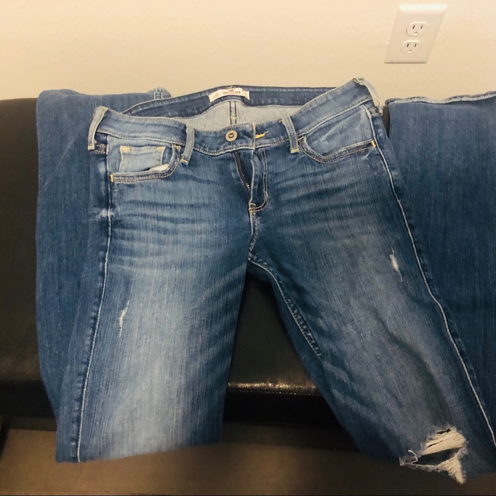 Distressed Hollister jeans